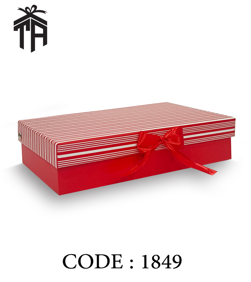 هارد باکس مستطیلی تک سایز لولایی کد 1849